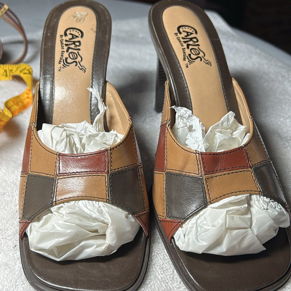 7.5 Ladies Heels, Slides, Multiple Colors, Differ… - image 2